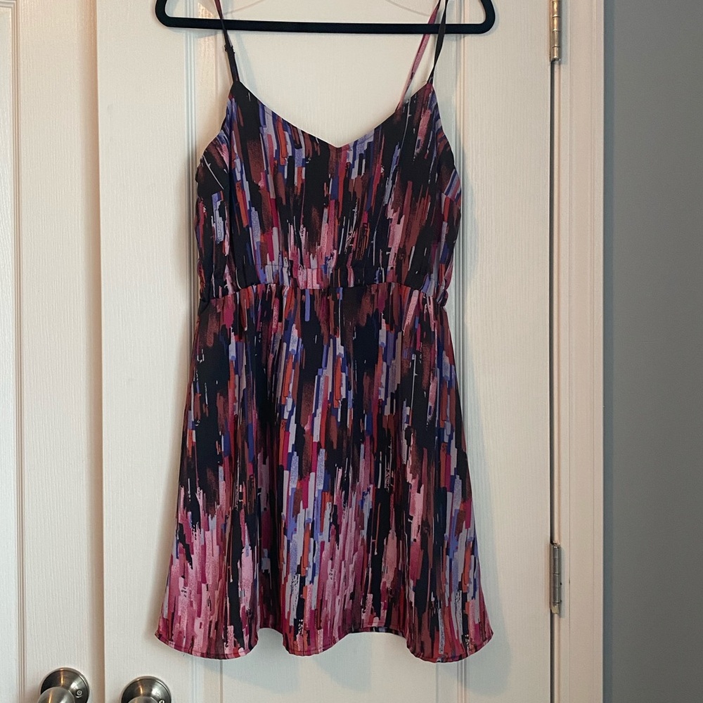 Lauren Conrad Multi Colored Dress